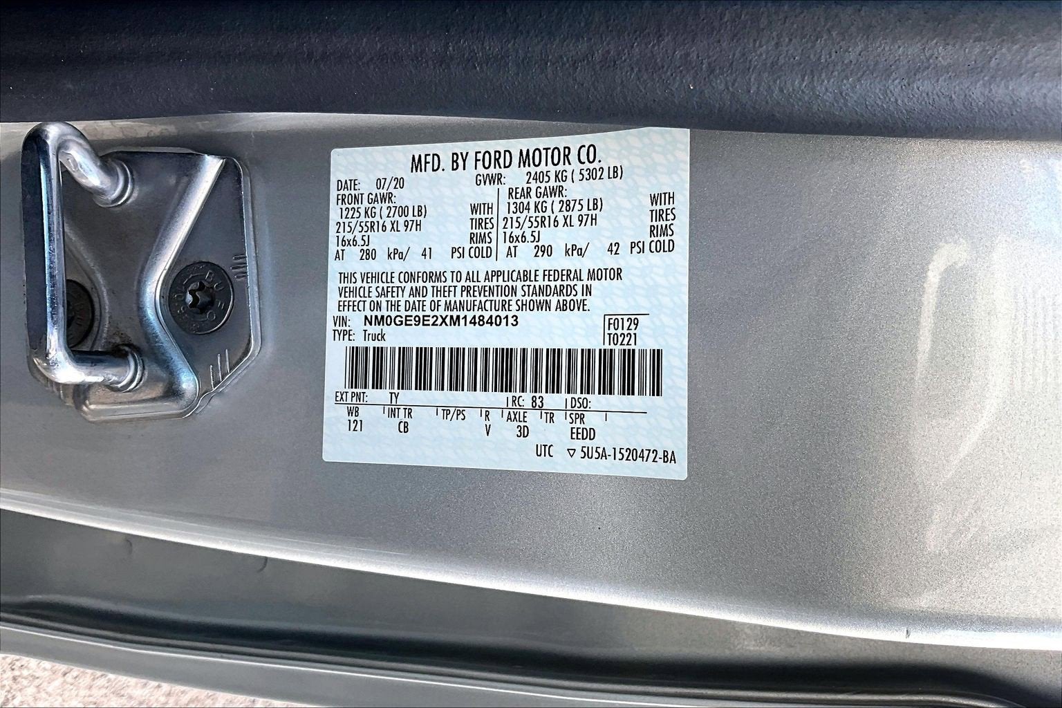 2021 Ford Transit Connect Wagon XL