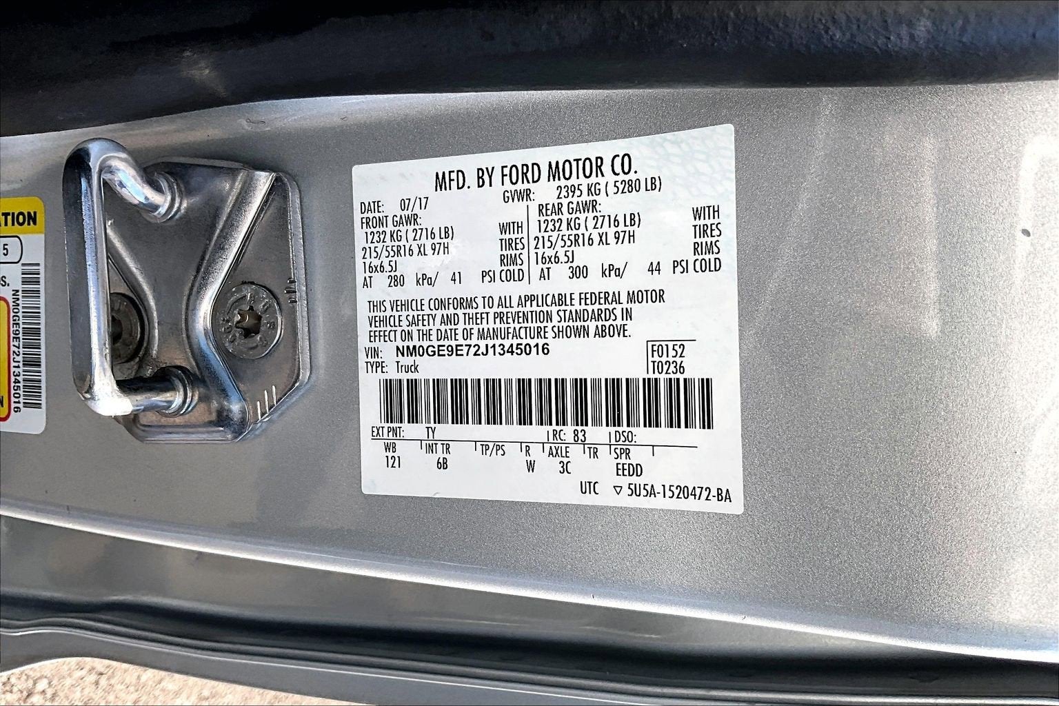 2018 Ford Transit Connect Wagon XL