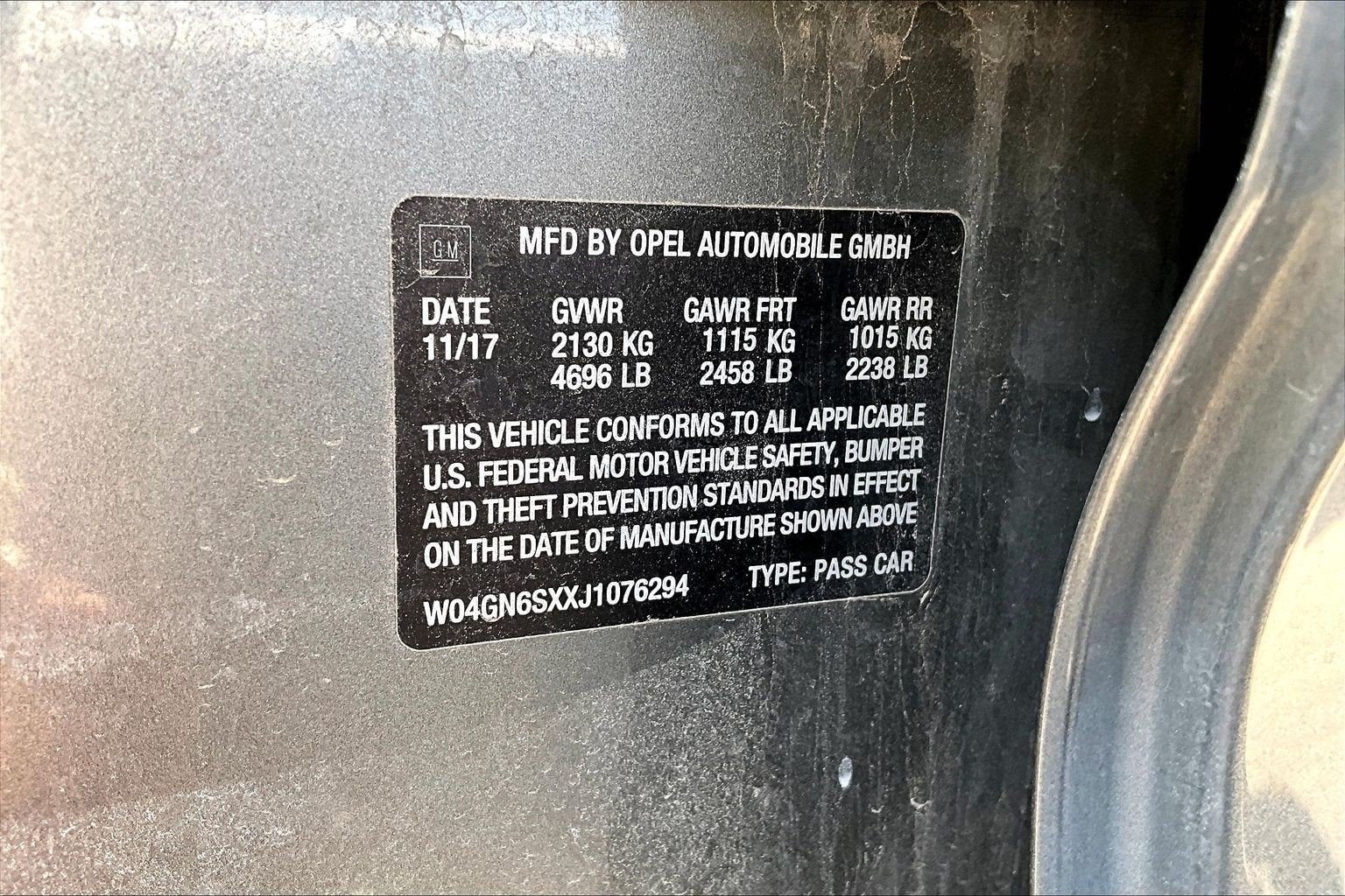 2018 Buick Regal Sportback Preferred II