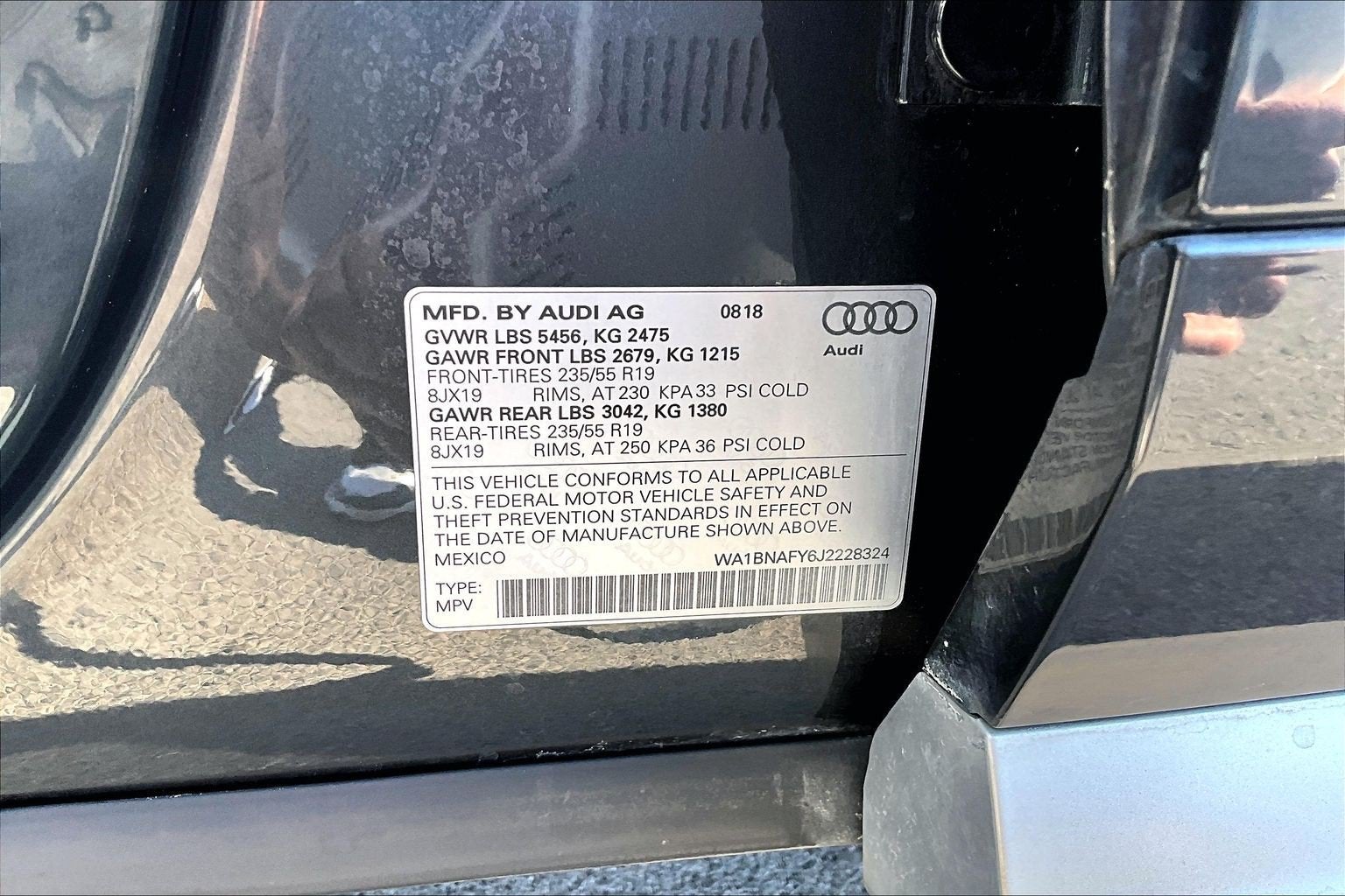 2018 Audi Q5 Premium Plus