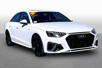 2022 Audi A4 Sedan S line Premium Plus