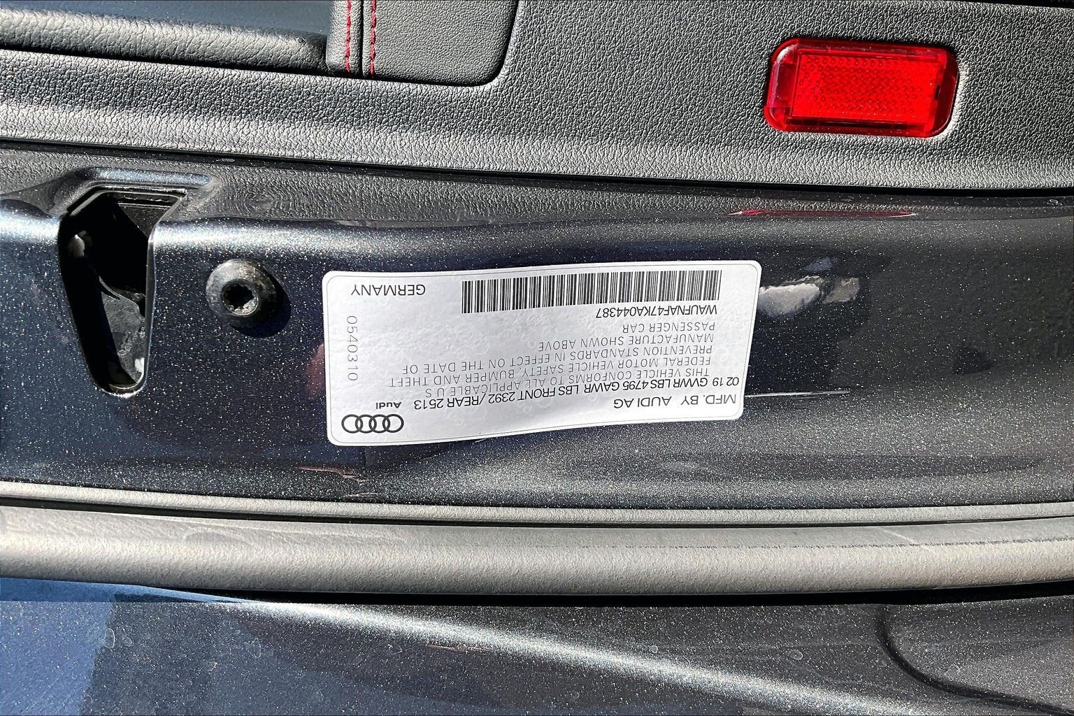 2019 Audi A4 Prestige