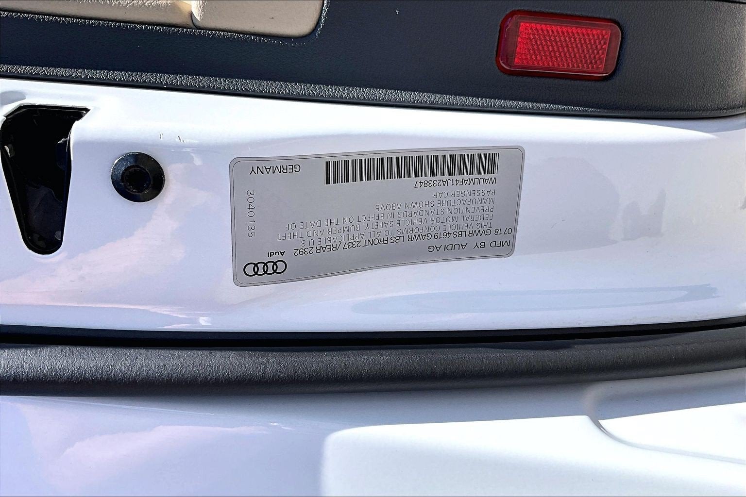 2018 Audi A4 Premium Plus