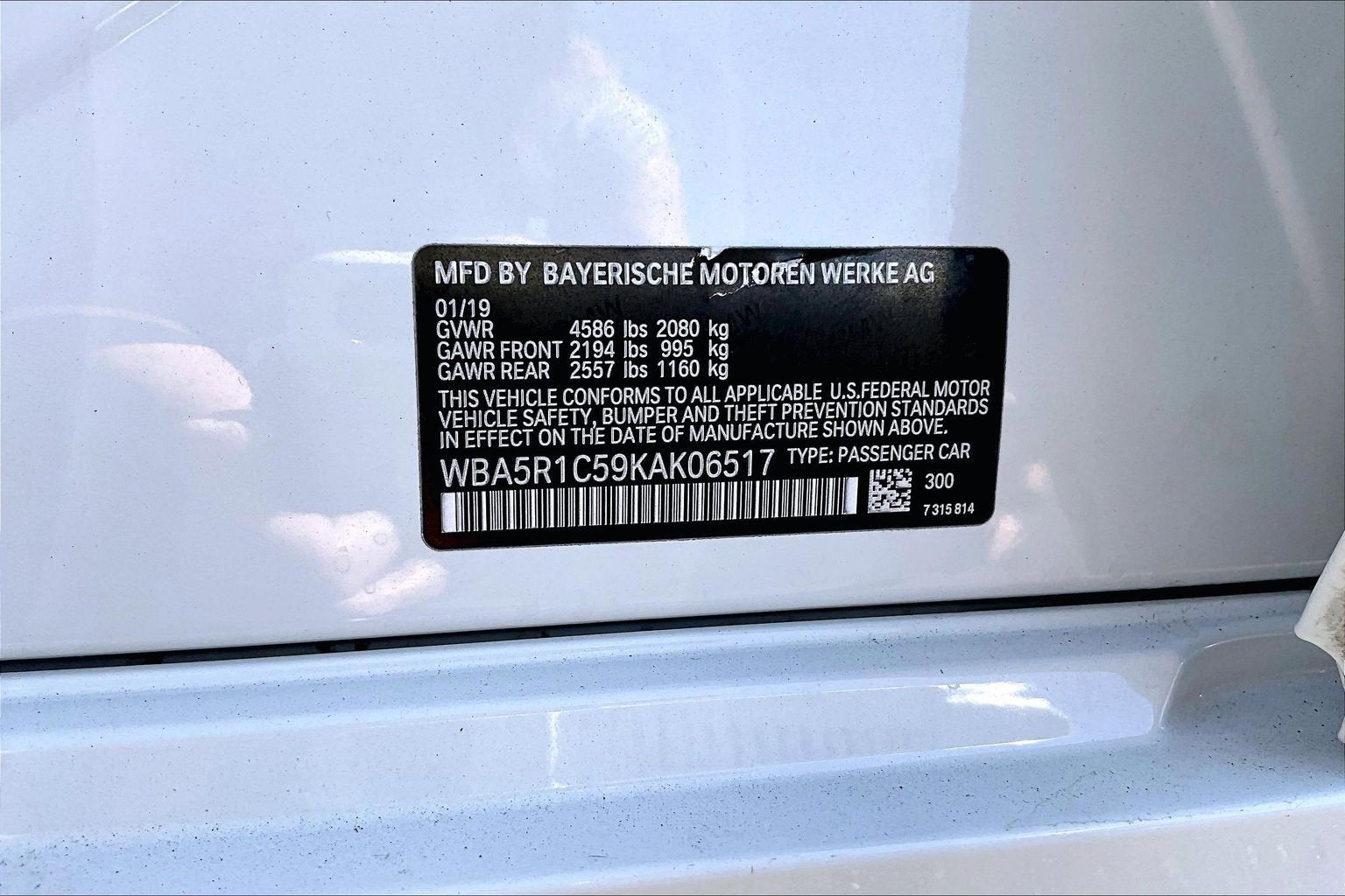 2019 BMW 3 Series 330i