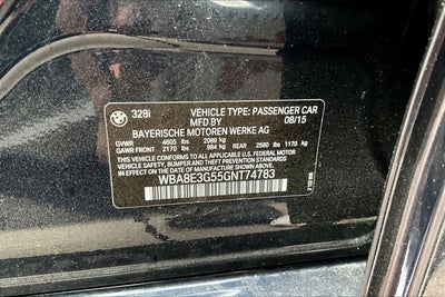 2016 BMW 3 Series 328i xDrive