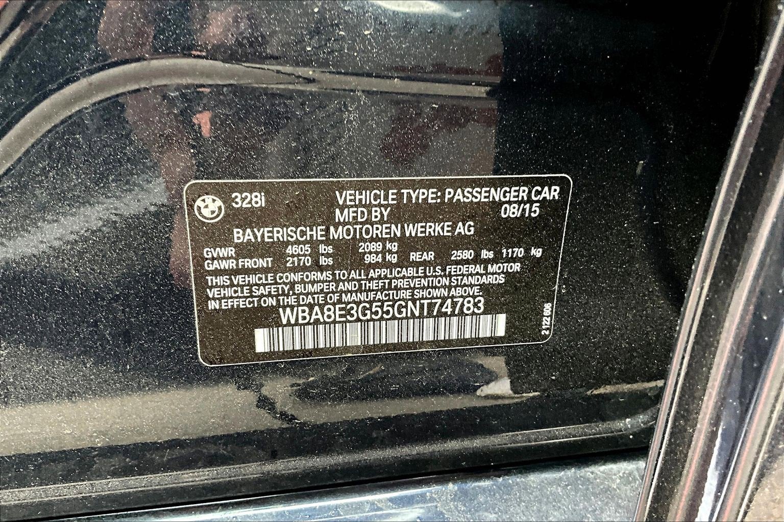 2016 BMW 3 Series 328i xDrive