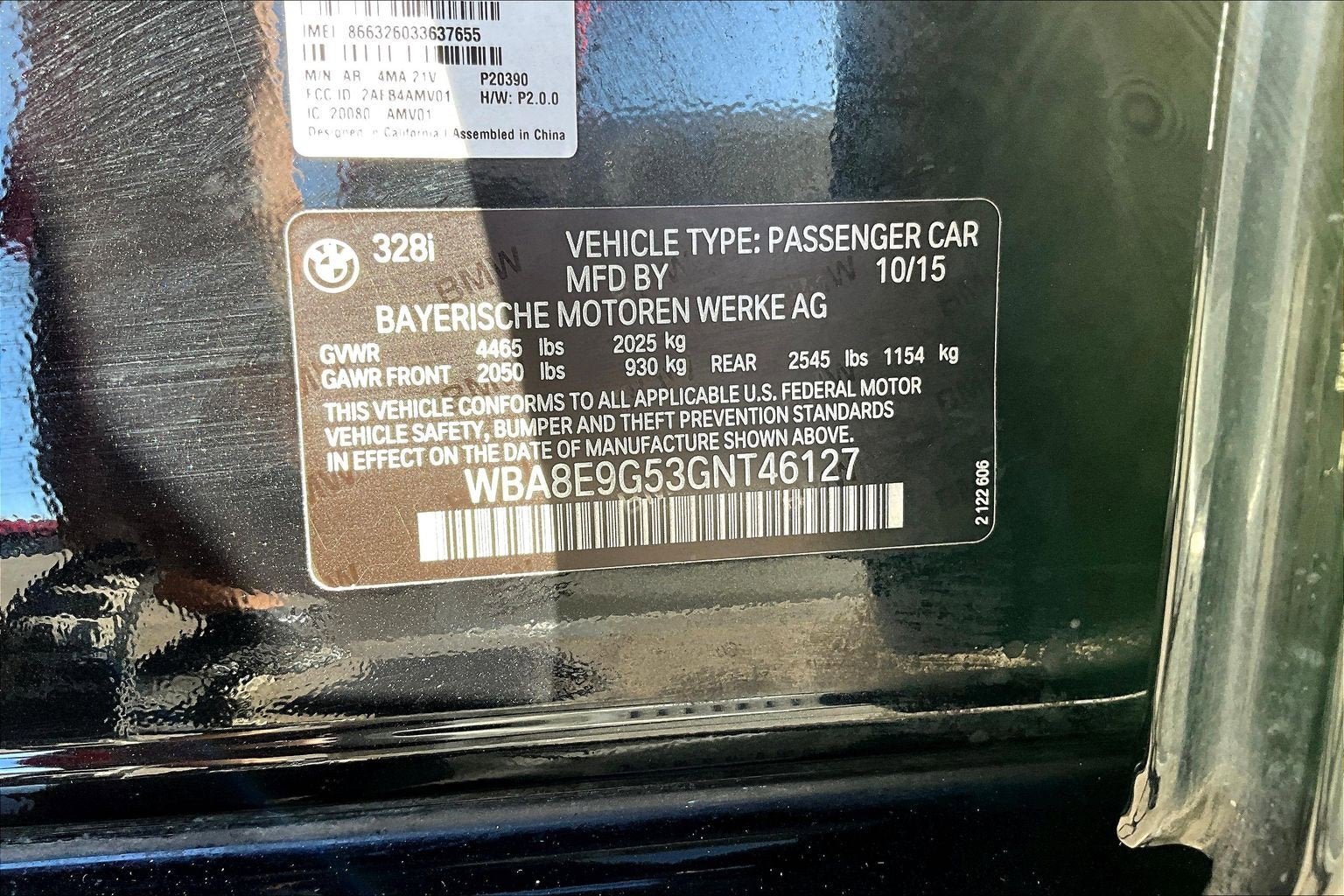 2016 BMW 3 Series 328i