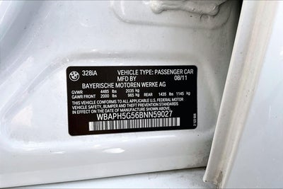 2011 BMW 3 Series 328i